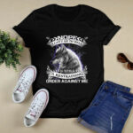 Wolf Nope I Ca Not Go To Hell Satan Still Has A Restraining Order Against Me New 4 T Shirt