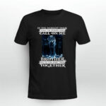 Wolves In Your Darkest Hour When The Demons Come Call On Me Brother And We Will Fight Them Together 2 T Shirt