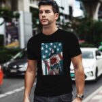 Wonder Woman American Flag 0 T Shirt