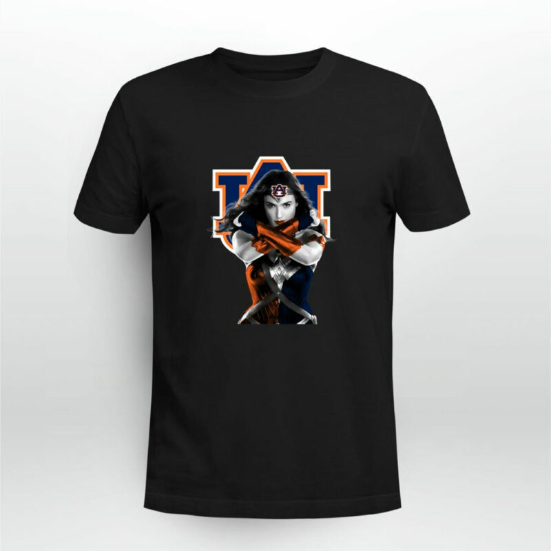 Wonder Woman Auburn Tigers 0 T Shirt