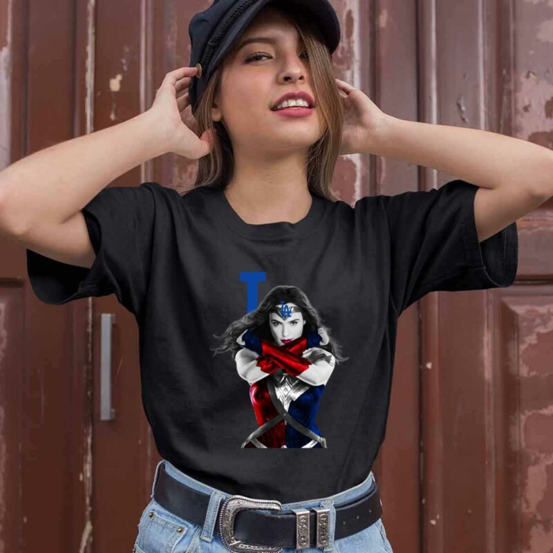 Wonder Woman Los Angeles Dodgers 0 T Shirt
