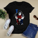 Wonder Woman Los Angeles Dodgers 2 T Shirt