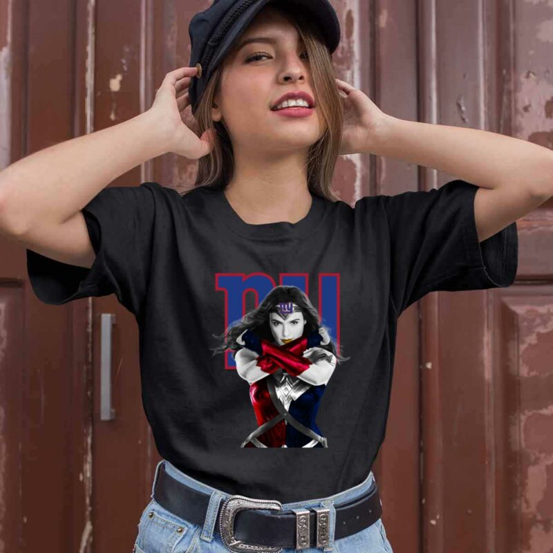 Wonder Woman New York Giants 0 T Shirt