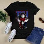 Wonder Woman New York Giants 4 T Shirt