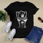 Wonder Woman Oakland Raiders 2 T Shirt