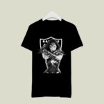 Wonder Woman Oakland Raiders 4 T Shirt