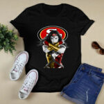 Wonder Woman San Francisco 49ers 4 T Shirt