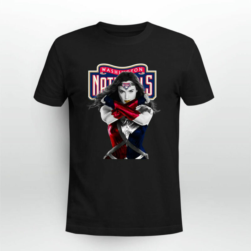 Wonder Woman Washington Nationals 0 T Shirt