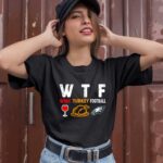 Wtf Wine Turkey Football Philadelphia Eagles Thanksgiving 0 T Shirt