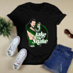 Wwe Jake The Snake Roberts With Logo 2 T Shirt