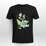 Wwe Jake The Snake Roberts With Logo 4 T Shirt