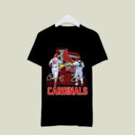 Yadier Molina And Adam Wainwright Waino Yadi 21 Signature 4 T Shirt