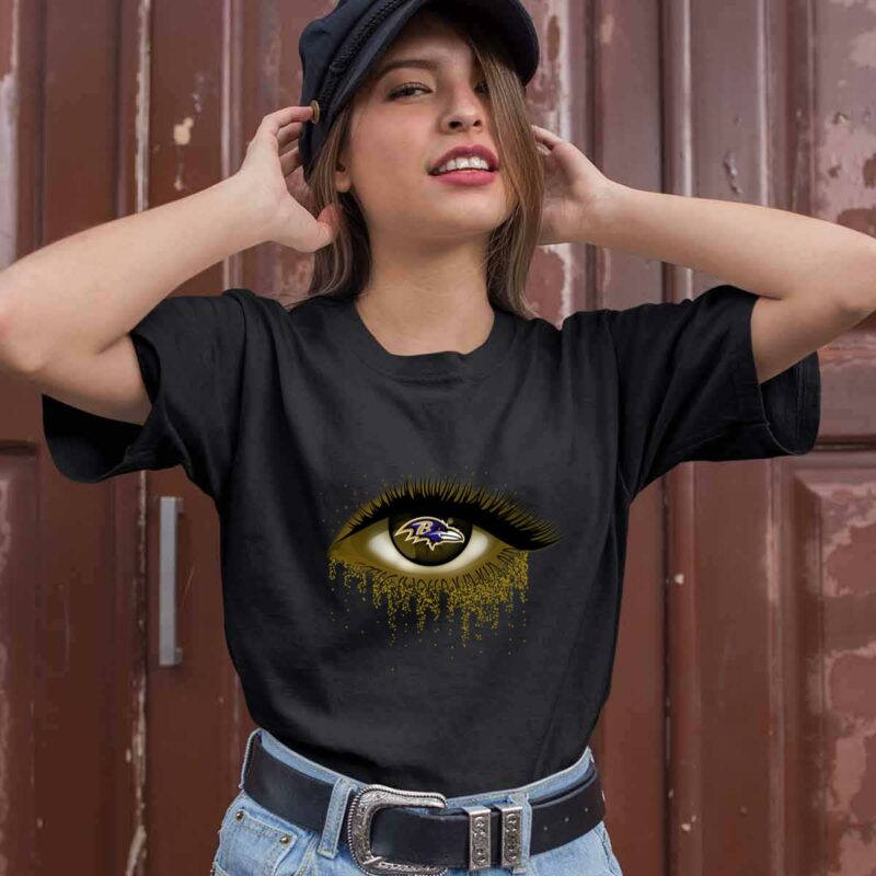 Yellow Eye Baltimore Ravens 0 T Shirt