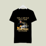Yes I Am Old But I Saw On Stage John Prine Signature 2 T Shirt