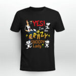 Yes I Am The Crazy Snoopy Lady 4 T Shirt