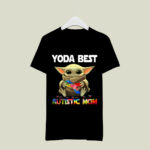 Yoda Best Autistic Mom Ribbon 2 T Shirt