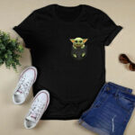 Yoda Faux Pocket the Mandalorian Baby Yoda Star Wars 3 T Shirt
