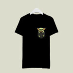 Yoda Faux Pocket the Mandalorian Baby Yoda Star Wars 4 T Shirt
