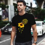 You Are My Sunshine Sunflower Funny Dog Paws Butterfly 0 T Shirt
