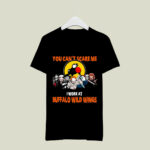 You Cant Scare Me I Work at Buffalo Wild Wings Horror Movie Halloween 2 T Shirt