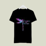 You May Not Remember But I Will Never Forget Alzheimer Awareness Dragonfly 2 T Shirt