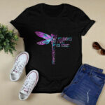 You May Not Remember But I Will Never Forget Alzheimer Awareness Dragonfly 4 T Shirt
