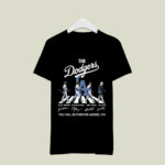 You Will Be Forever Missed Vin Scully And The Dodgers Abbey Road Signatures 3 T Shirt