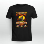 You cant scare me I work at siemens Ive seen it all Halloween 3 T Shirt