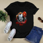Youll Float Too It Pennywise the Clown Halloween 2 T Shirt