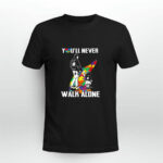 Youll Never Walk Alone Mother And Daughter 3 T Shirt