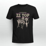 ZZ Top Tour A Celebration With Zz TOP front 2 T Shirt