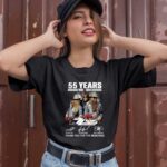 ZZtop 55 years of 1969 2024 thank you for the memories signatures 1 T Shirt