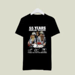 ZZtop 55 years of 1969 2024 thank you for the memories signatures 3 T Shirt