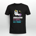 Zebracorn Unicorn Zebra Tiger Pony Magic 2 T Shirt