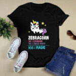 Zebracorn Unicorn Zebra Tiger Pony Magic 4 T Shirt