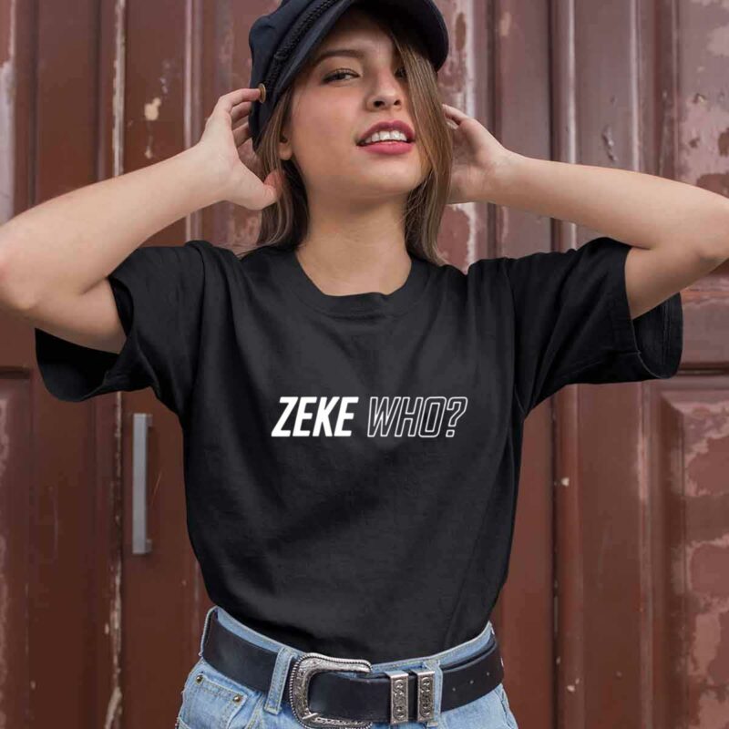 Zeke Who Thats Who Front 0 T Shirt