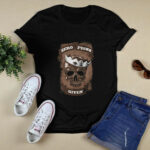 Zero fucks given skull 3 T Shirt