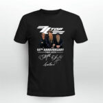 Zz top 55th anniversary 1969 2024 signature 3 T Shirt