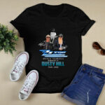 Zztop World Tour 2021 In Memory Of Dusty Hill 1949 2021 With Signatures 4 T Shirt